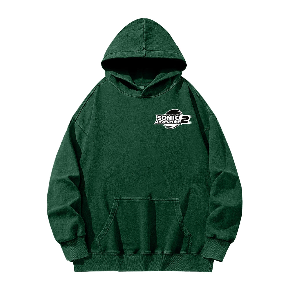 Sonic Unisex Washed Hoodie 2601002730