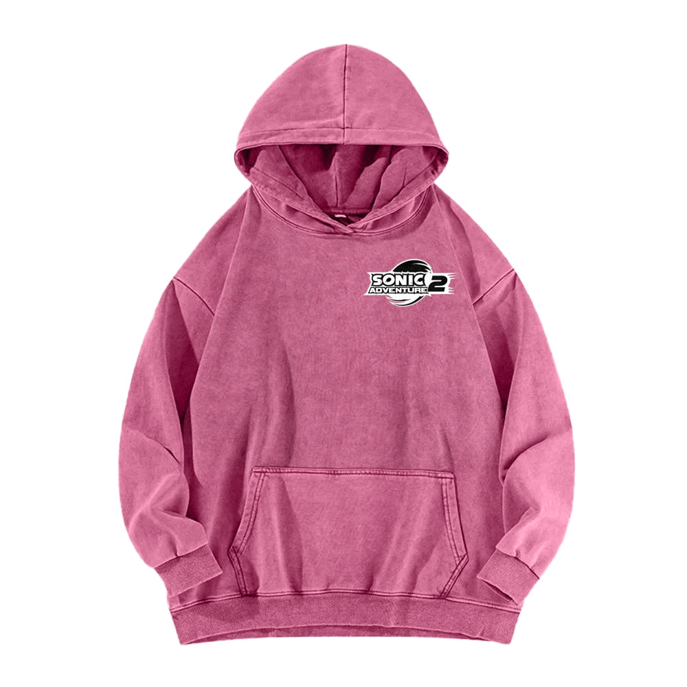 Sonic Unisex Washed Hoodie 2601002730