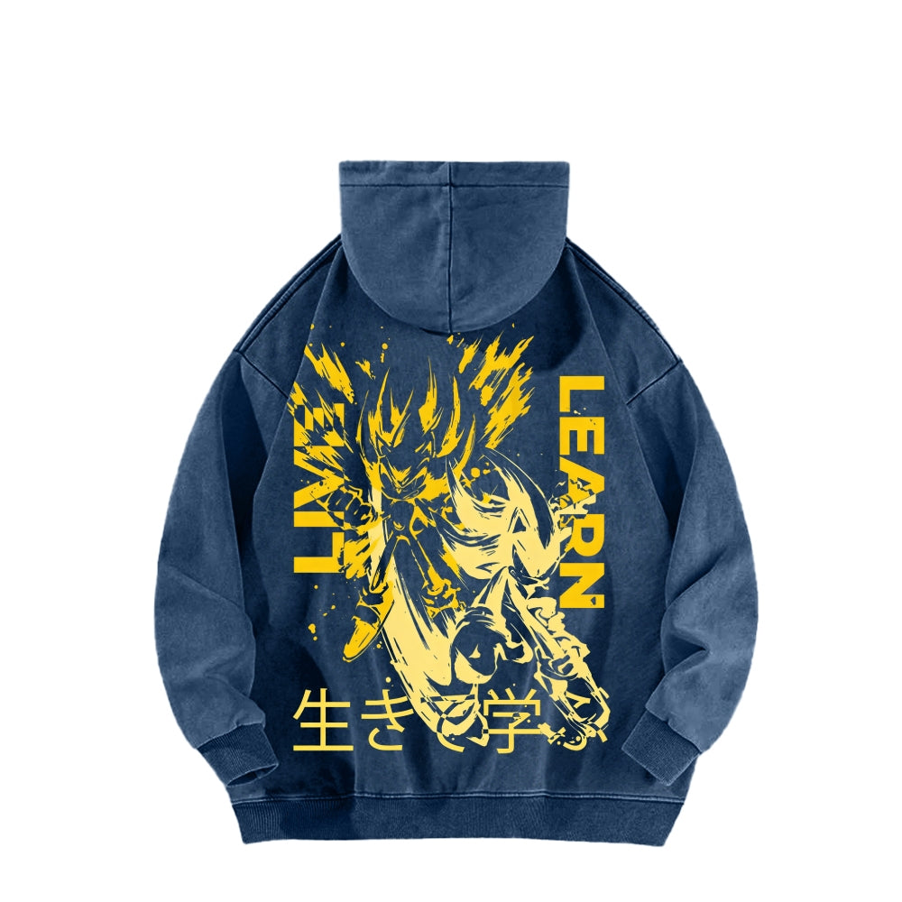 Sonic Unisex Washed Hoodie 2601002730