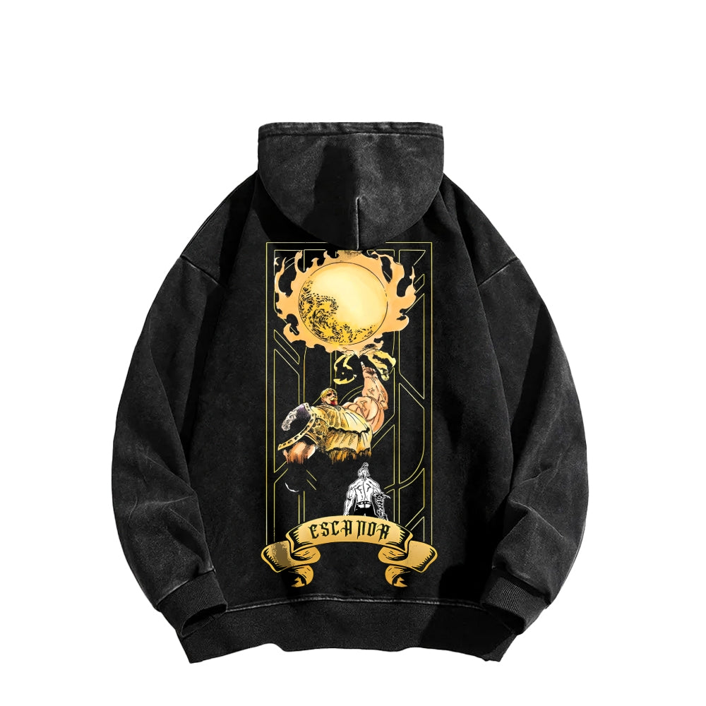 Seven Deadly Sins Unisex Washed Hoodie 2601002966