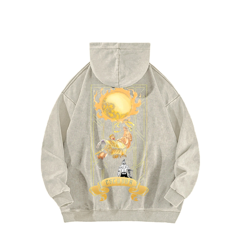 Seven Deadly Sins Unisex Washed Hoodie 2601002966