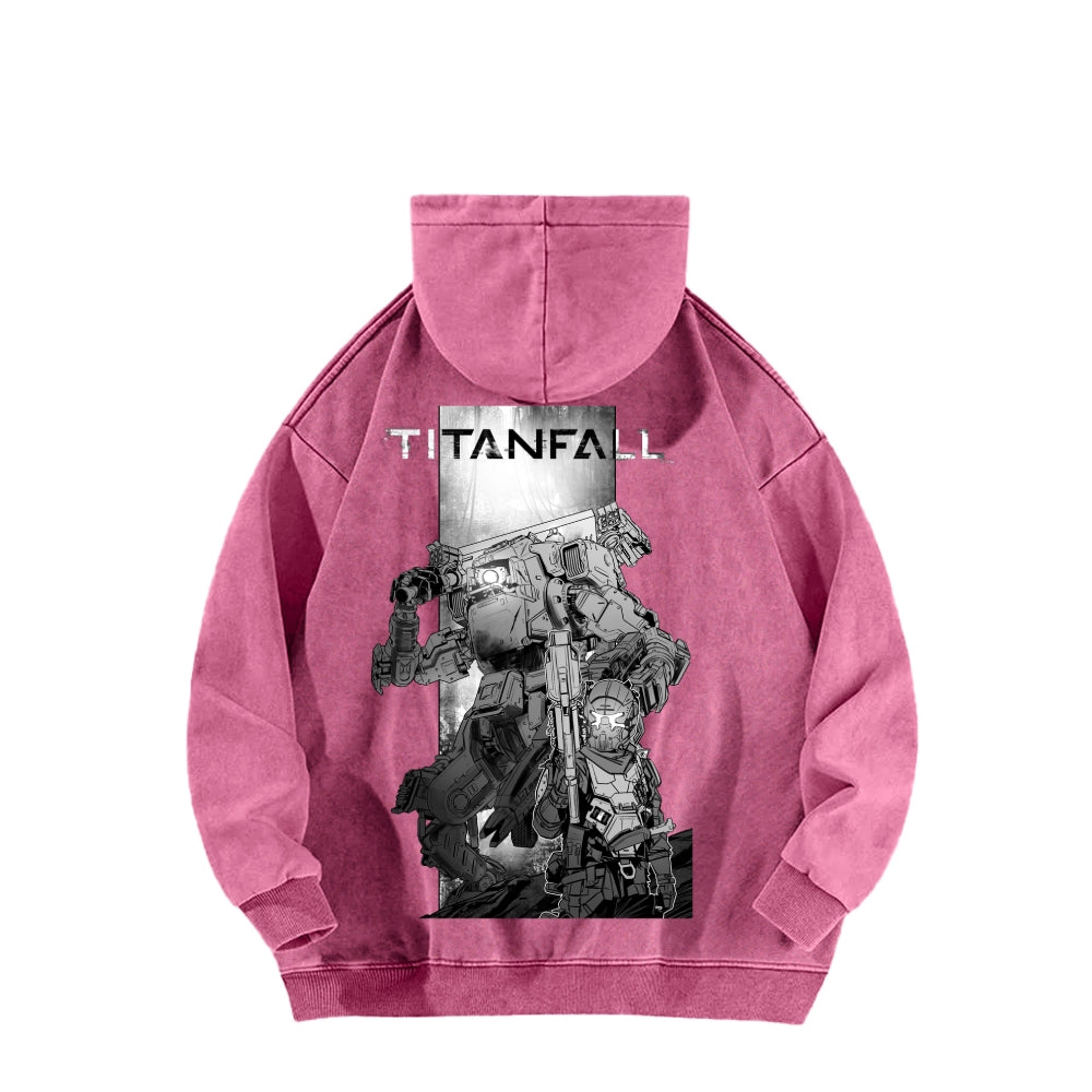 TITANFALL Unisex Washed Hoodie 2601003113