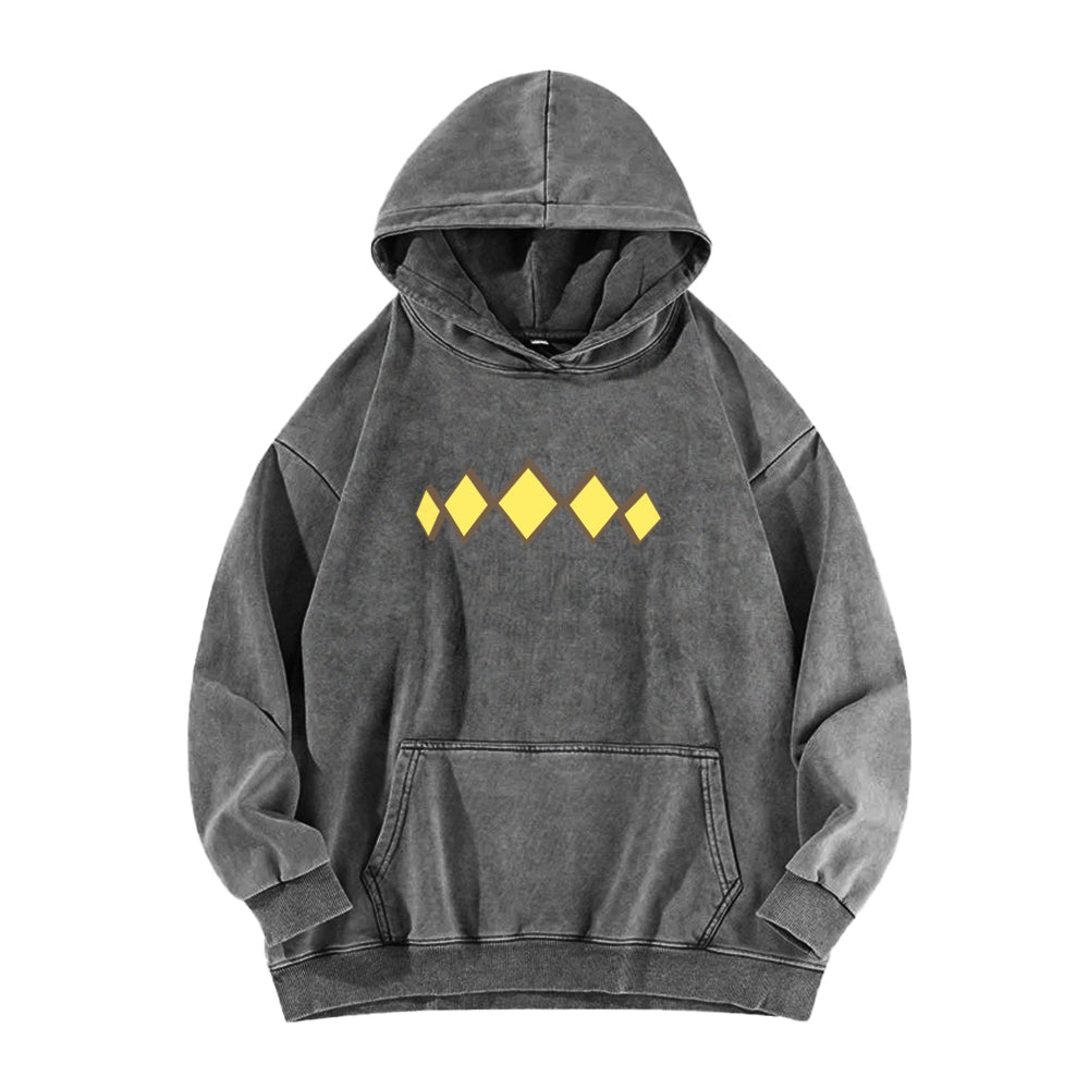 Oguri Cap Unisex Washed Hoodie 2601003607