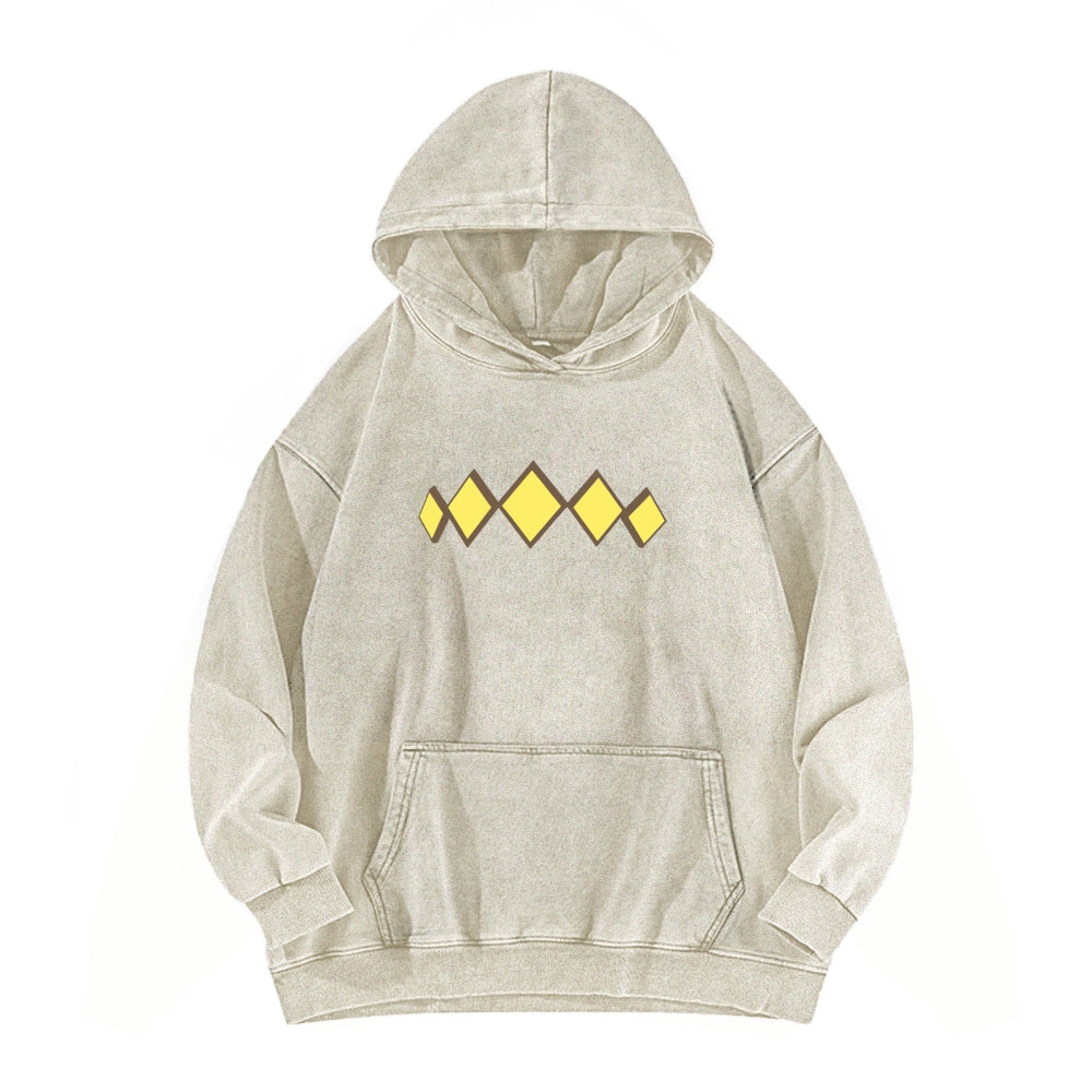 Oguri Cap Unisex Washed Hoodie 2601003607