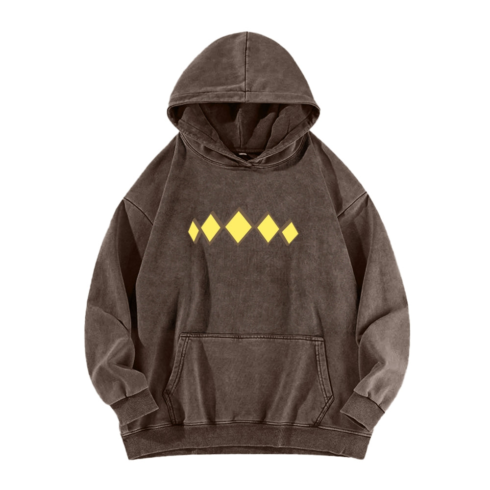 Oguri Cap Unisex Washed Hoodie 2601003607