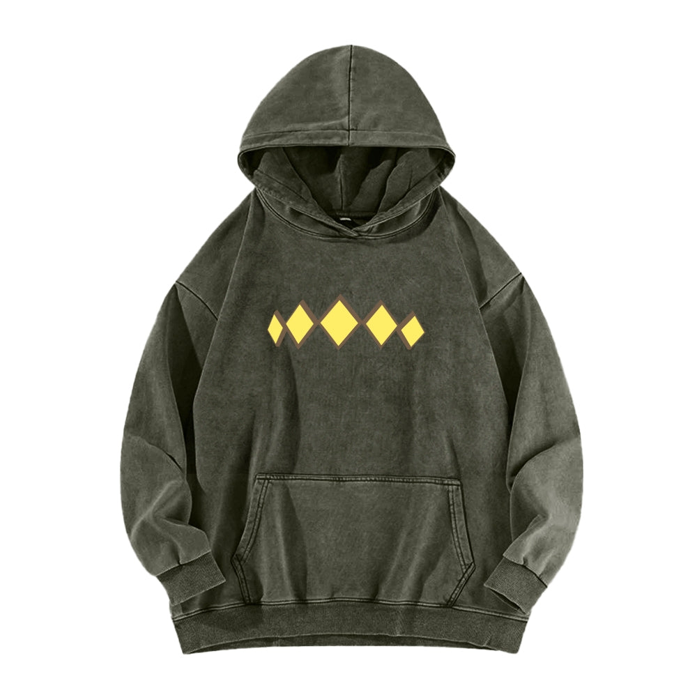 Oguri Cap Unisex Washed Hoodie 2601003607
