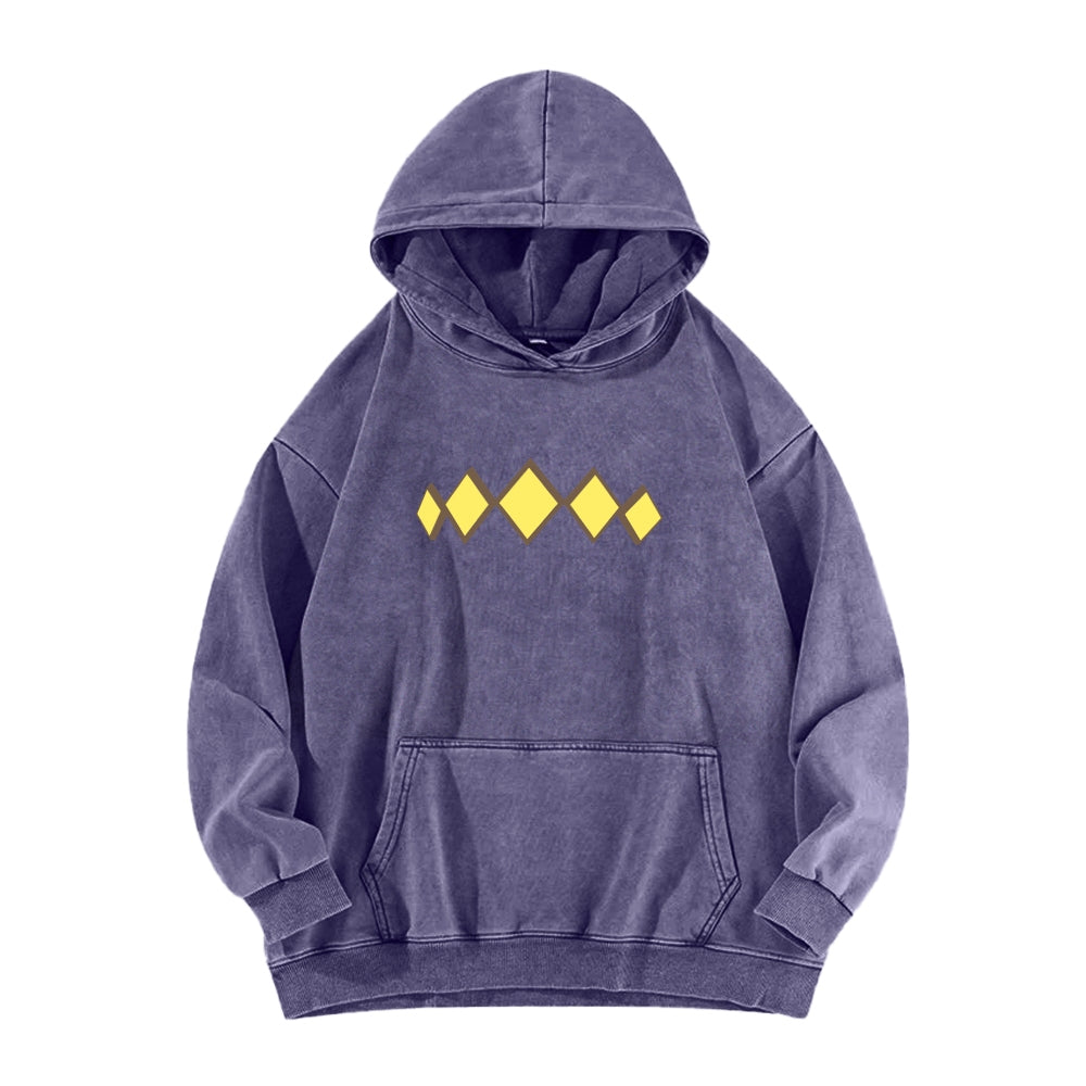 Oguri Cap Unisex Washed Hoodie 2601003607