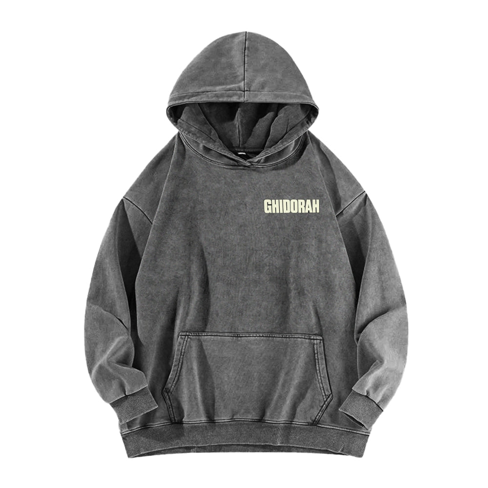 Godzilla Unisex Washed Hoodie 2601004505
