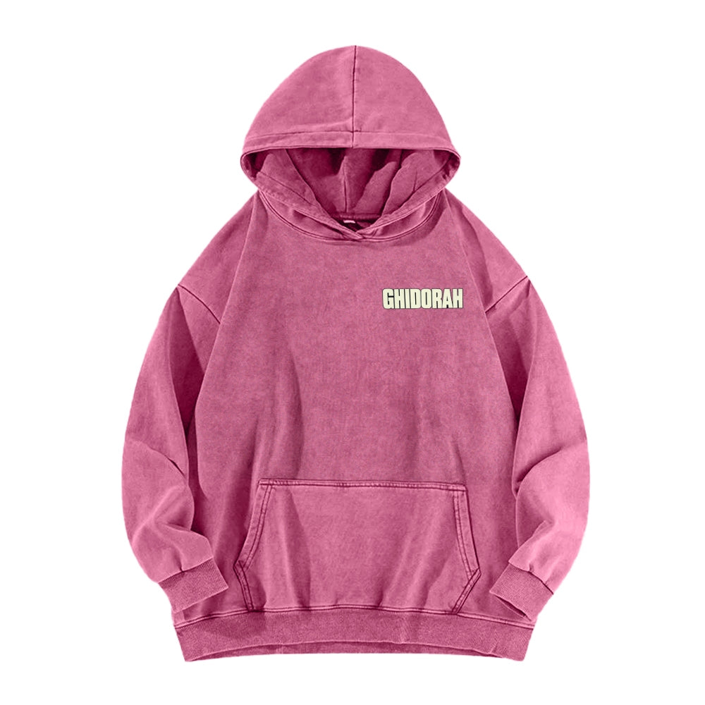 Godzilla Unisex Washed Hoodie 2601004505