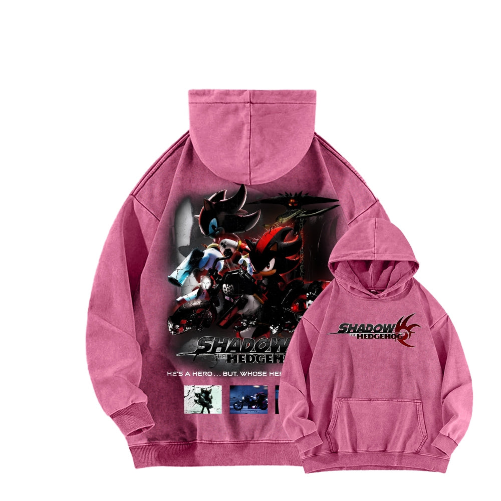 Sonic Unisex Washed Hoodie 2601004985