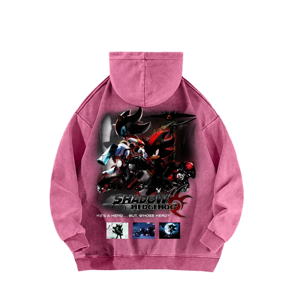 Sonic Unisex Washed Hoodie 2601004985