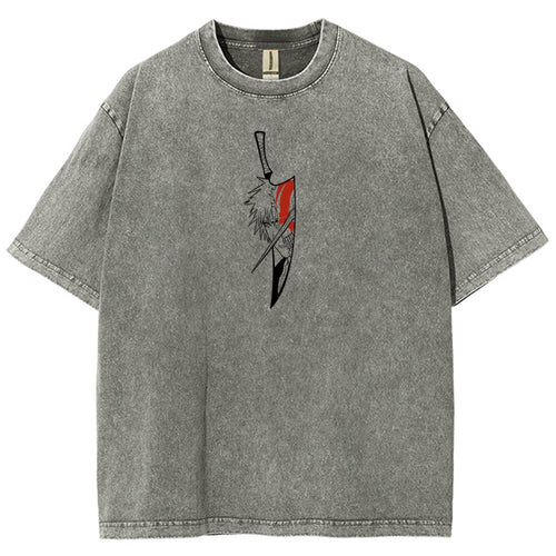 Bleach Ichigo Unisex Fit Washed T-Shirt 2601005212