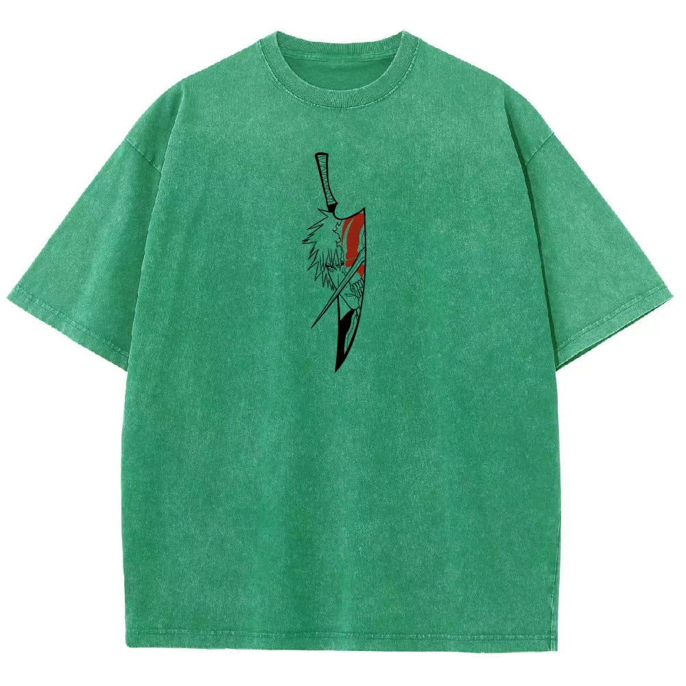 Bleach Ichigo Unisex Fit Washed T-Shirt 2601005212