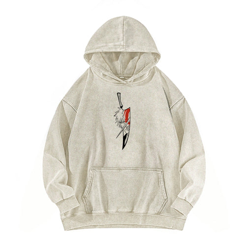 Bleach Ichigo Unisex Washed Hoodie 2601005237