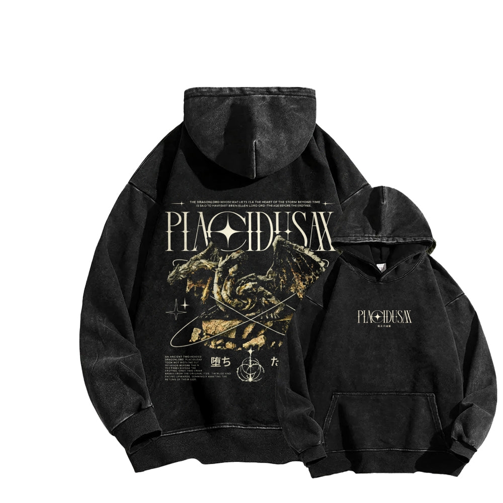 Dark Souls   Unisex Washed Hoodie 2601005339