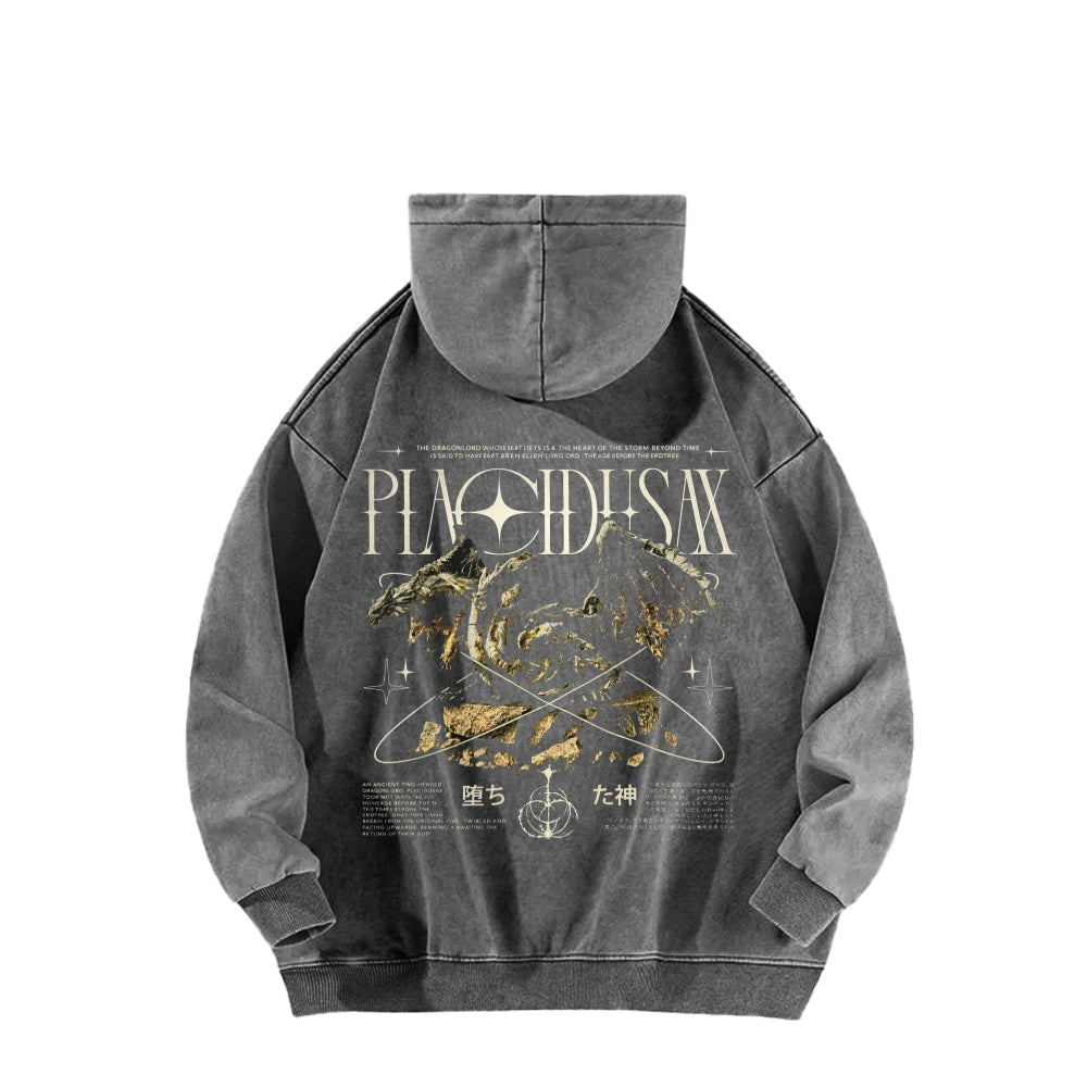 Dark Souls   Unisex Washed Hoodie 2601005339