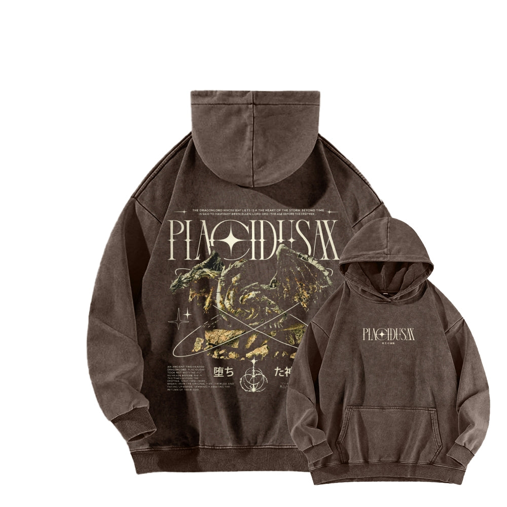 Dark Souls   Unisex Washed Hoodie 2601005339
