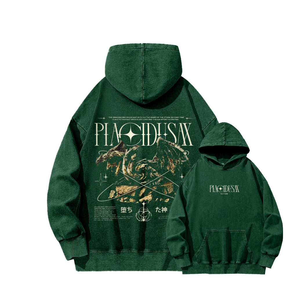 Dark Souls   Unisex Washed Hoodie 2601005339