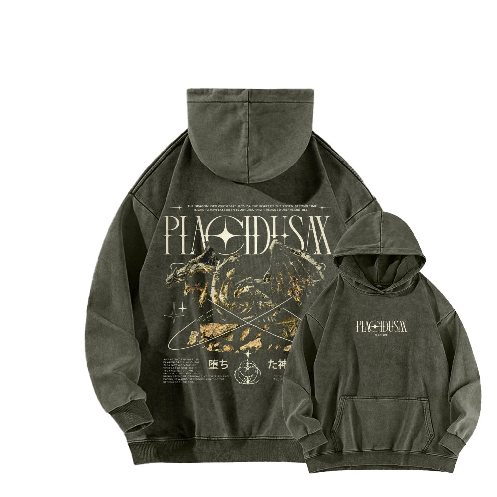 Dark Souls   Unisex Washed Hoodie 2601005339