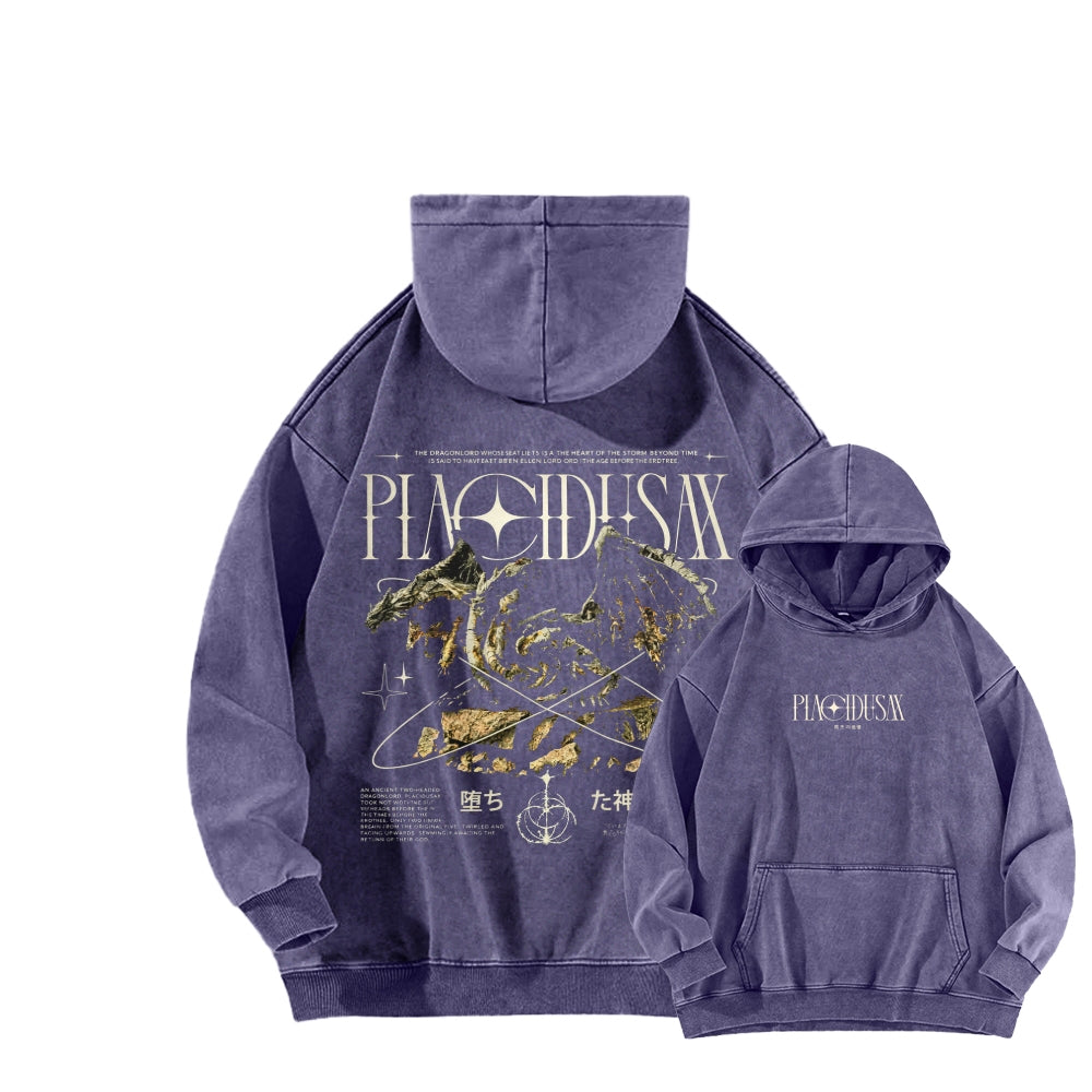 Dark Souls   Unisex Washed Hoodie 2601005339