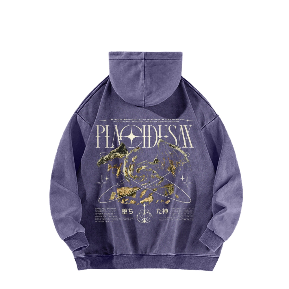 Dark Souls   Unisex Washed Hoodie 2601005339