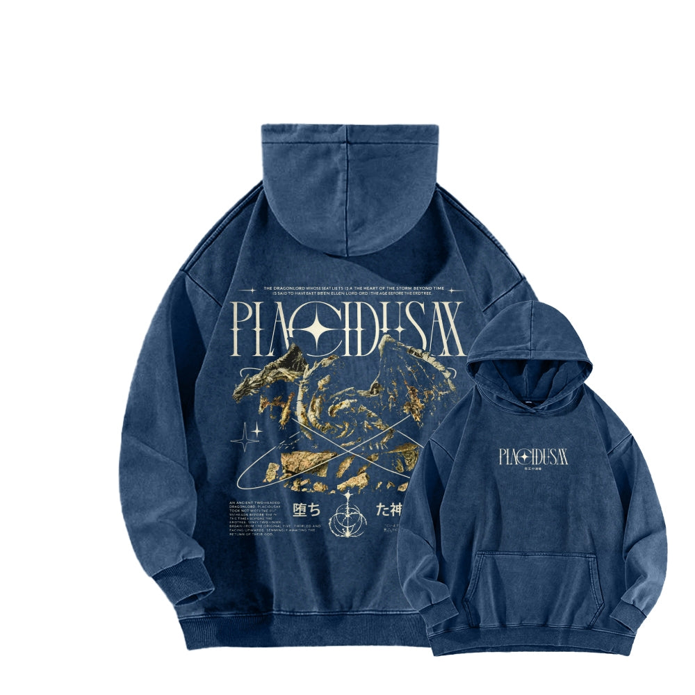 Dark Souls   Unisex Washed Hoodie 2601005339