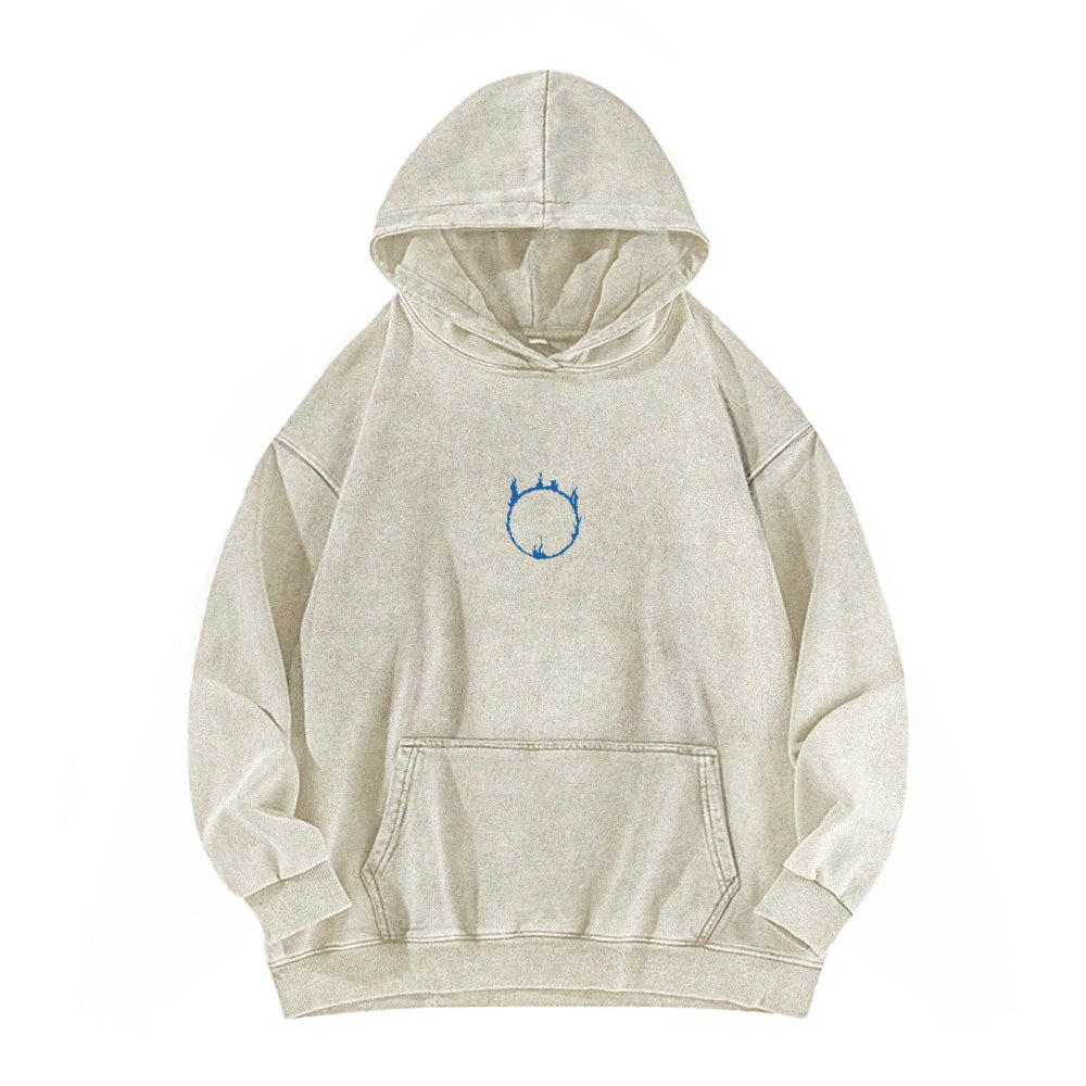 Dark Souls   Unisex Washed Hoodie 2601005343
