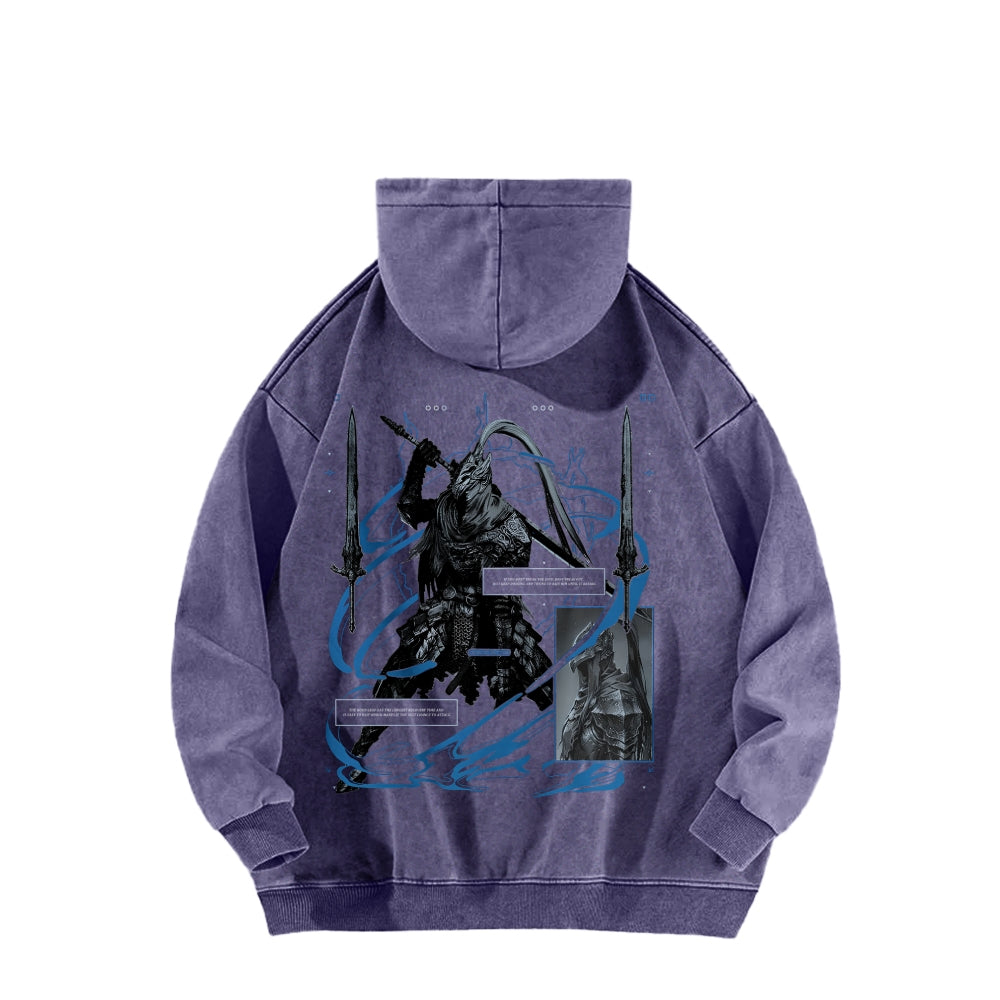 Dark Souls   Unisex Washed Hoodie 2601005343