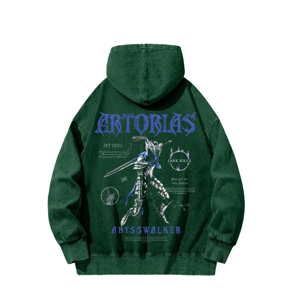 Dark Souls   Unisex Washed Hoodie 2601005349