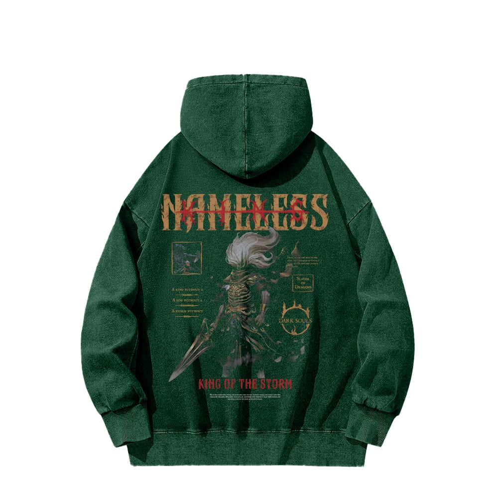 Dark Souls Dark Souls Unisex Washed Hoodie 2601005368