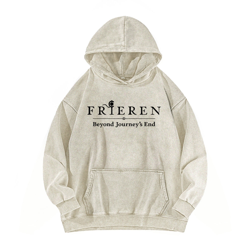 Frieren Unisex Washed Hoodie 2601005987