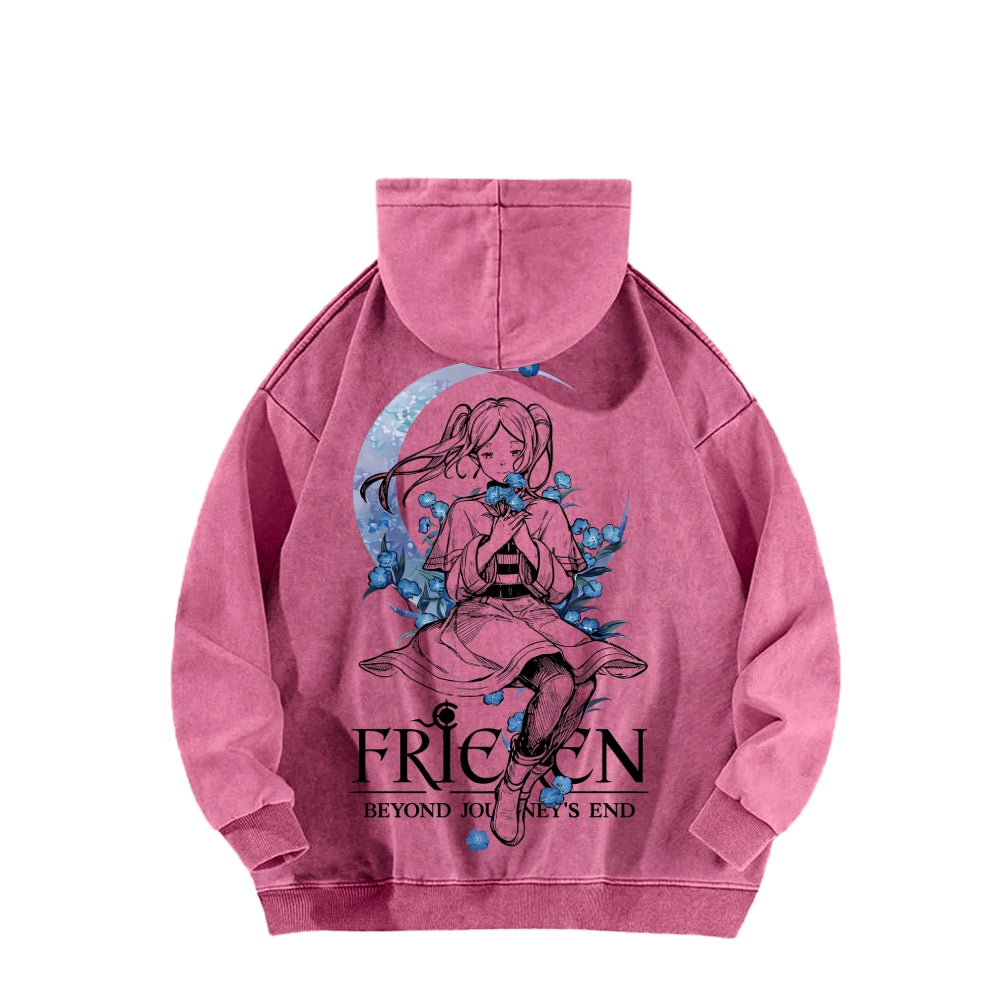 Frieren Unisex Washed Hoodie 2601005987