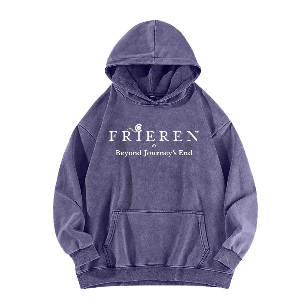 Frieren Unisex Washed Hoodie 2601005987