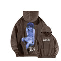 Serial Experiments Lain Unisex Washed Hoodie 2601006191