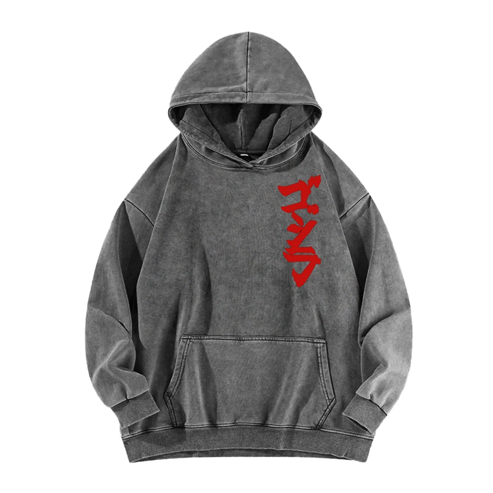 Godzilla Unisex Washed Hoodie 2601006453