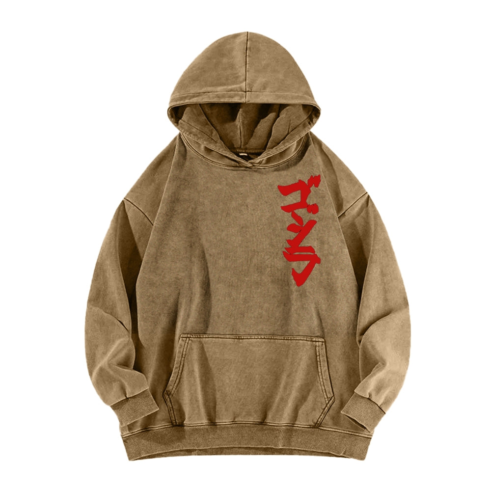 Godzilla Unisex Washed Hoodie 2601006453
