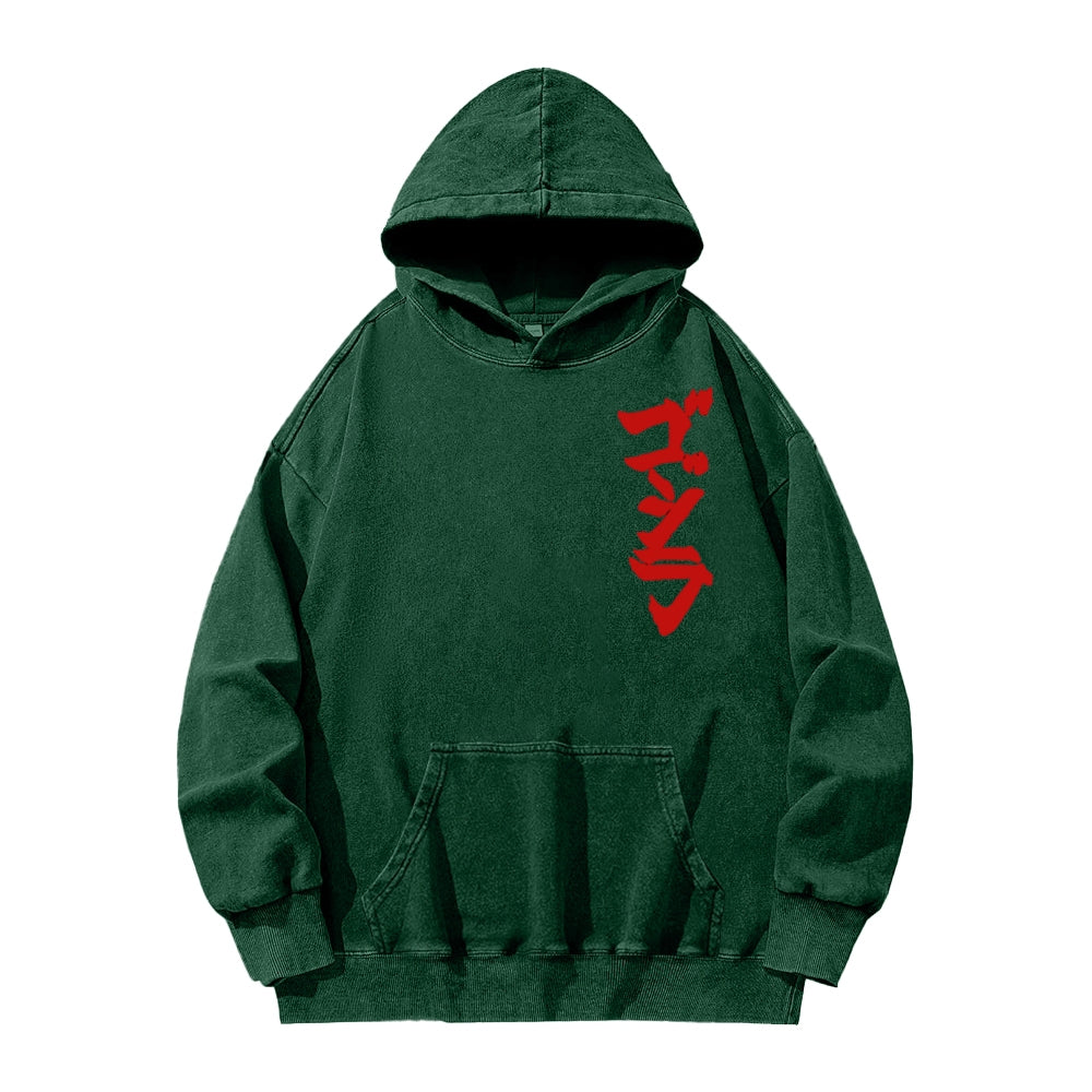 Godzilla Unisex Washed Hoodie 2601006453
