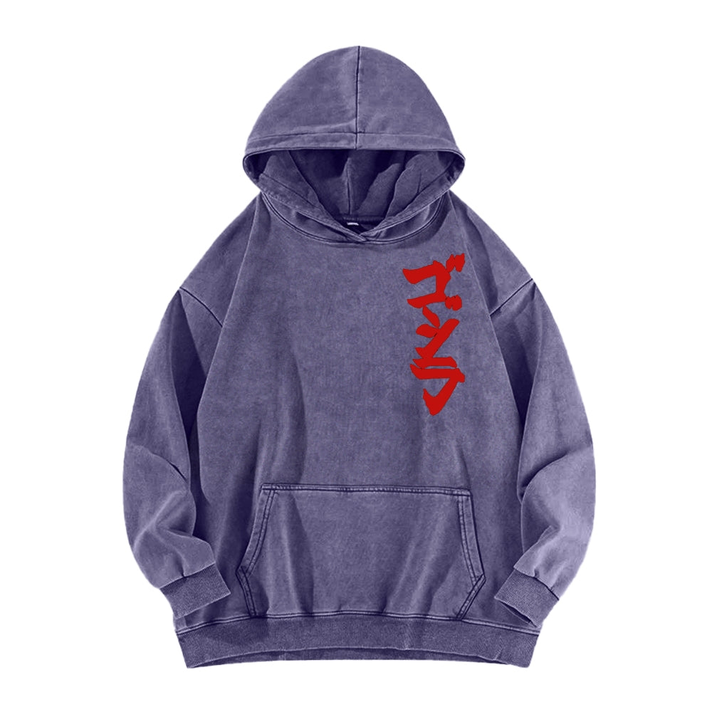 Godzilla Unisex Washed Hoodie 2601006453