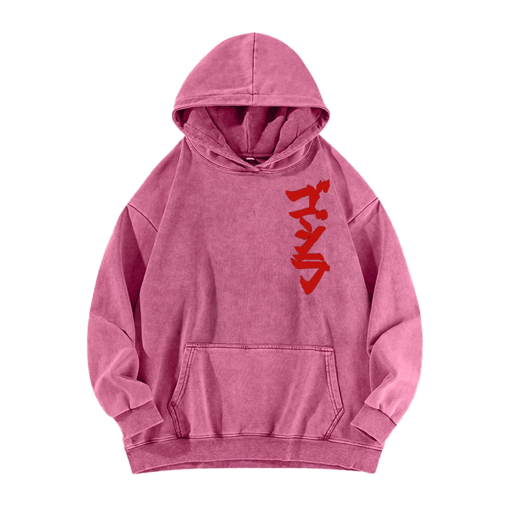 Godzilla Unisex Washed Hoodie 2601006453
