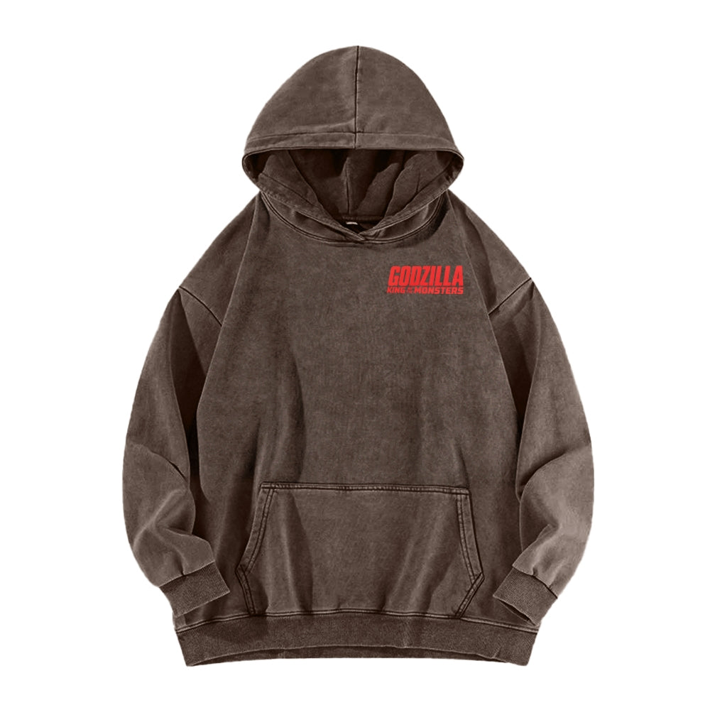 Godzilla Unisex Washed Hoodie 2601006520