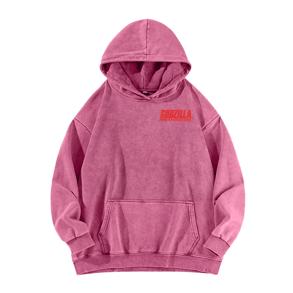Godzilla Unisex Washed Hoodie 2601006520