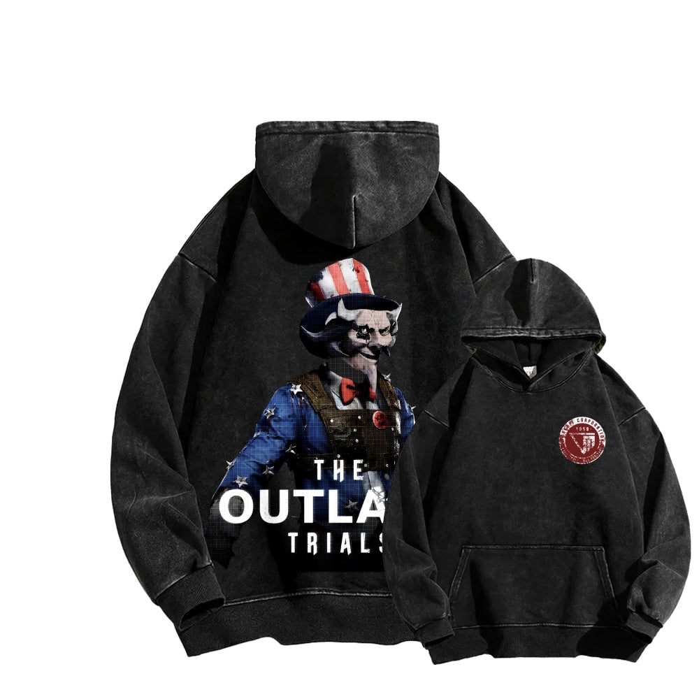 The Outlast Trials Unisex Washed Hoodie 2601007042