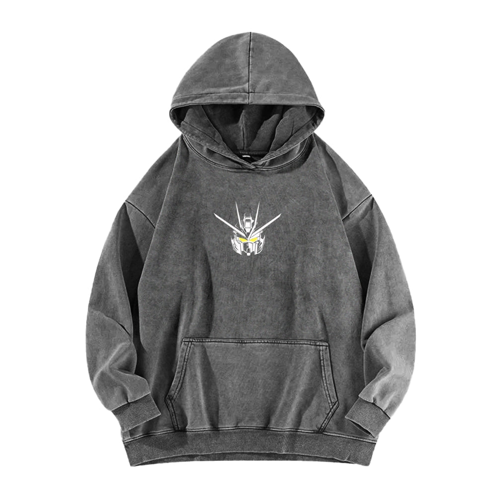 Gundam Unisex Washed Hoodie 2601007175