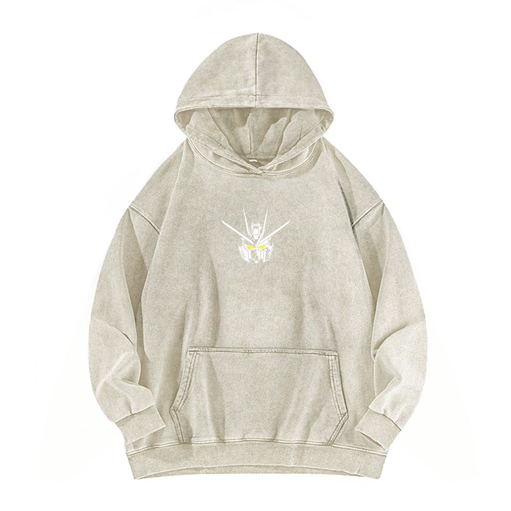 Gundam Unisex Washed Hoodie 2601007175