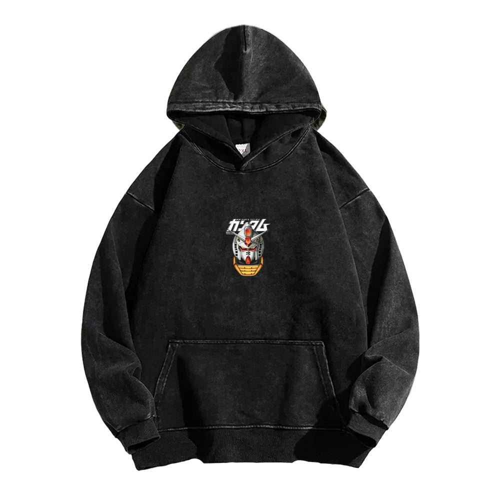 Gundam Unisex Washed Hoodie 2601007285