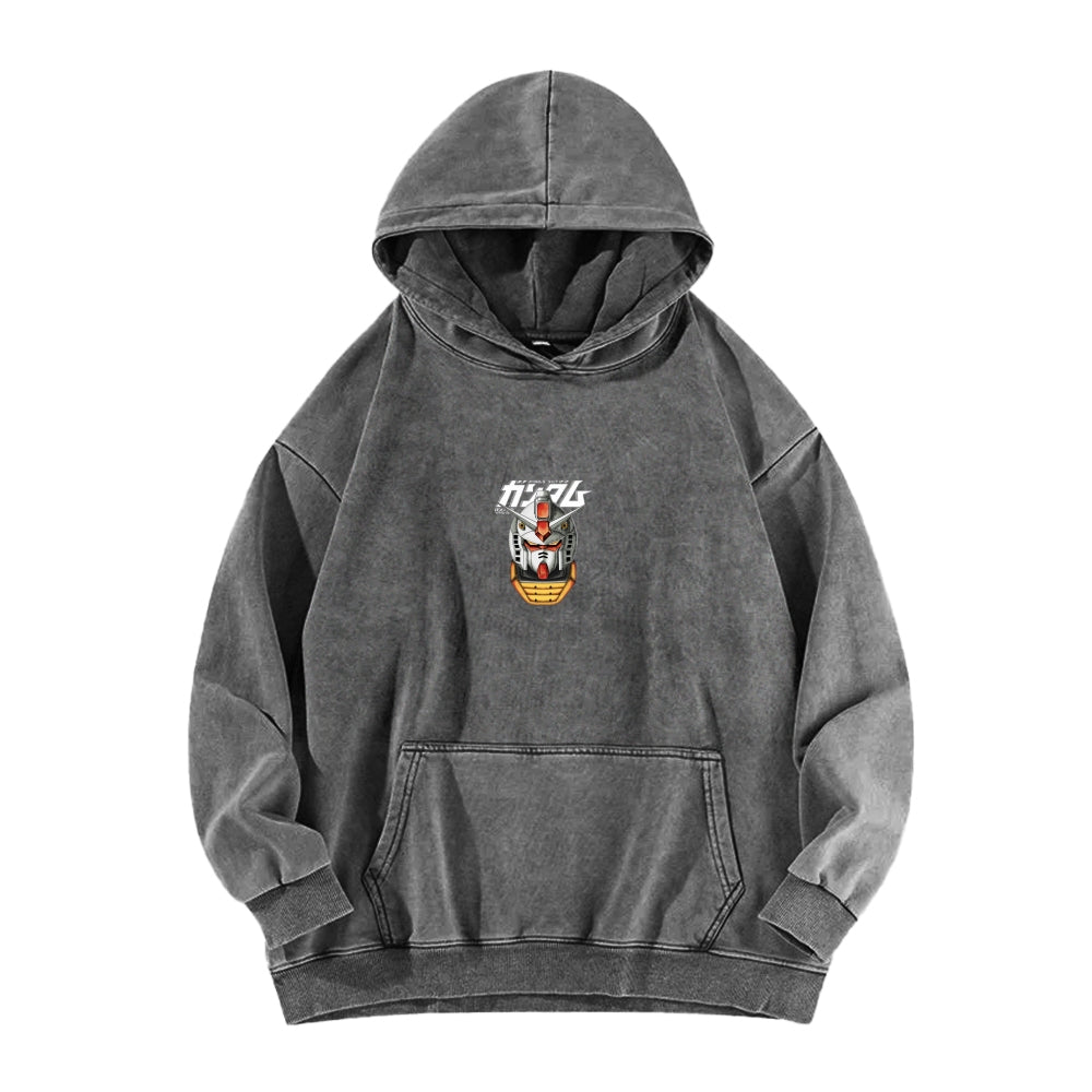 Gundam Unisex Washed Hoodie 2601007285