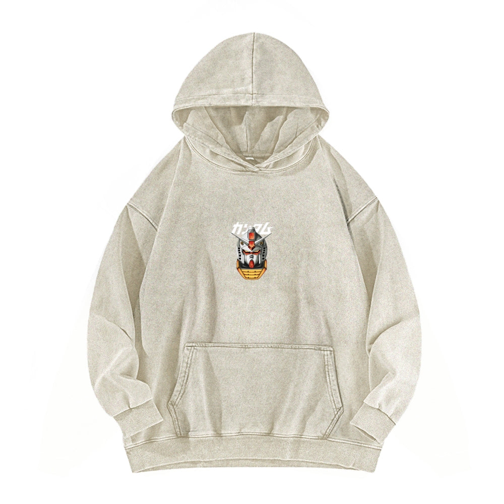 Gundam Unisex Washed Hoodie 2601007285