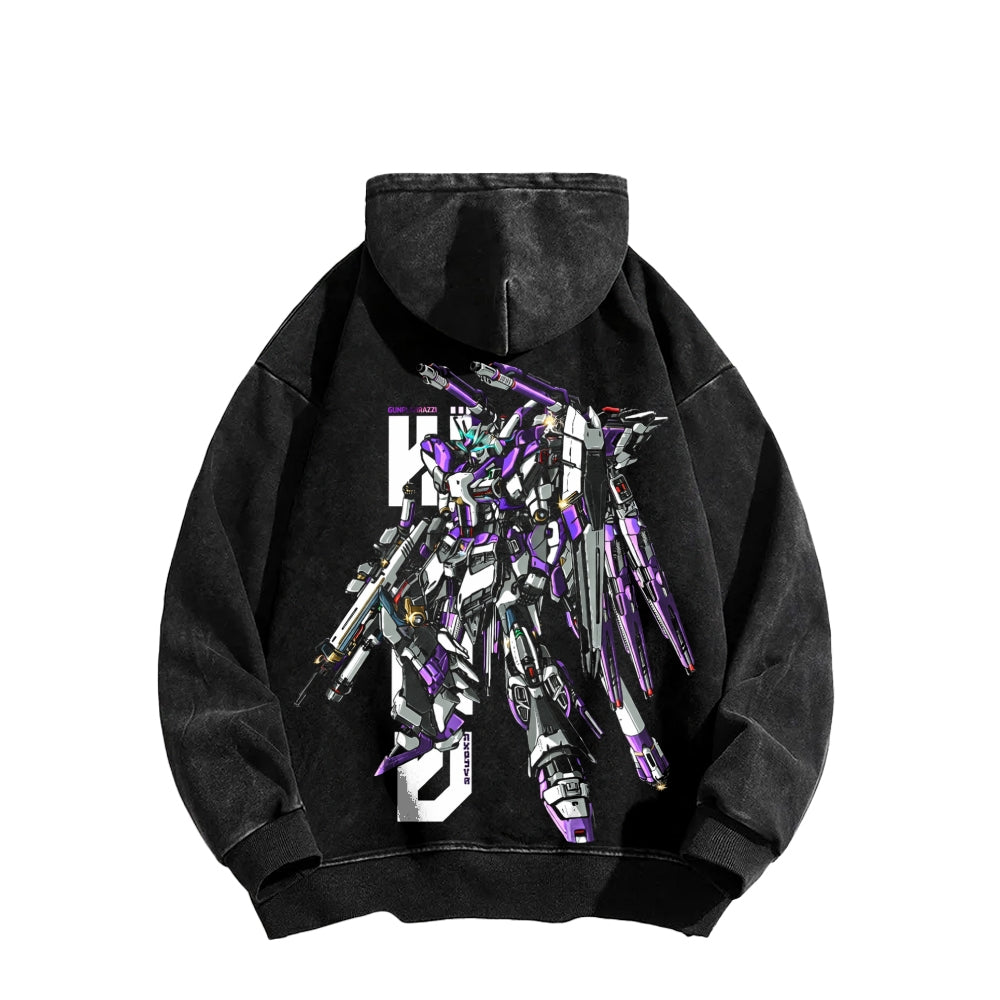 Gundam Unisex Washed Hoodie 2601007466
