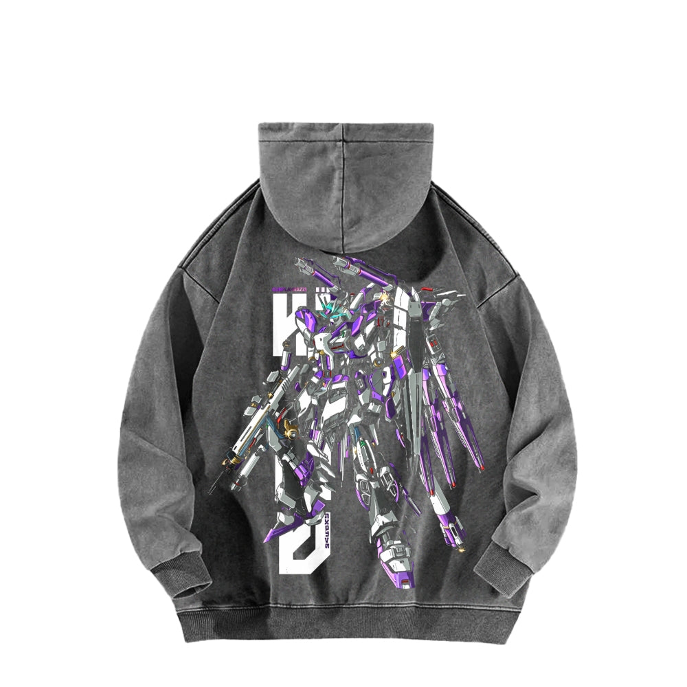 Gundam Unisex Washed Hoodie 2601007466