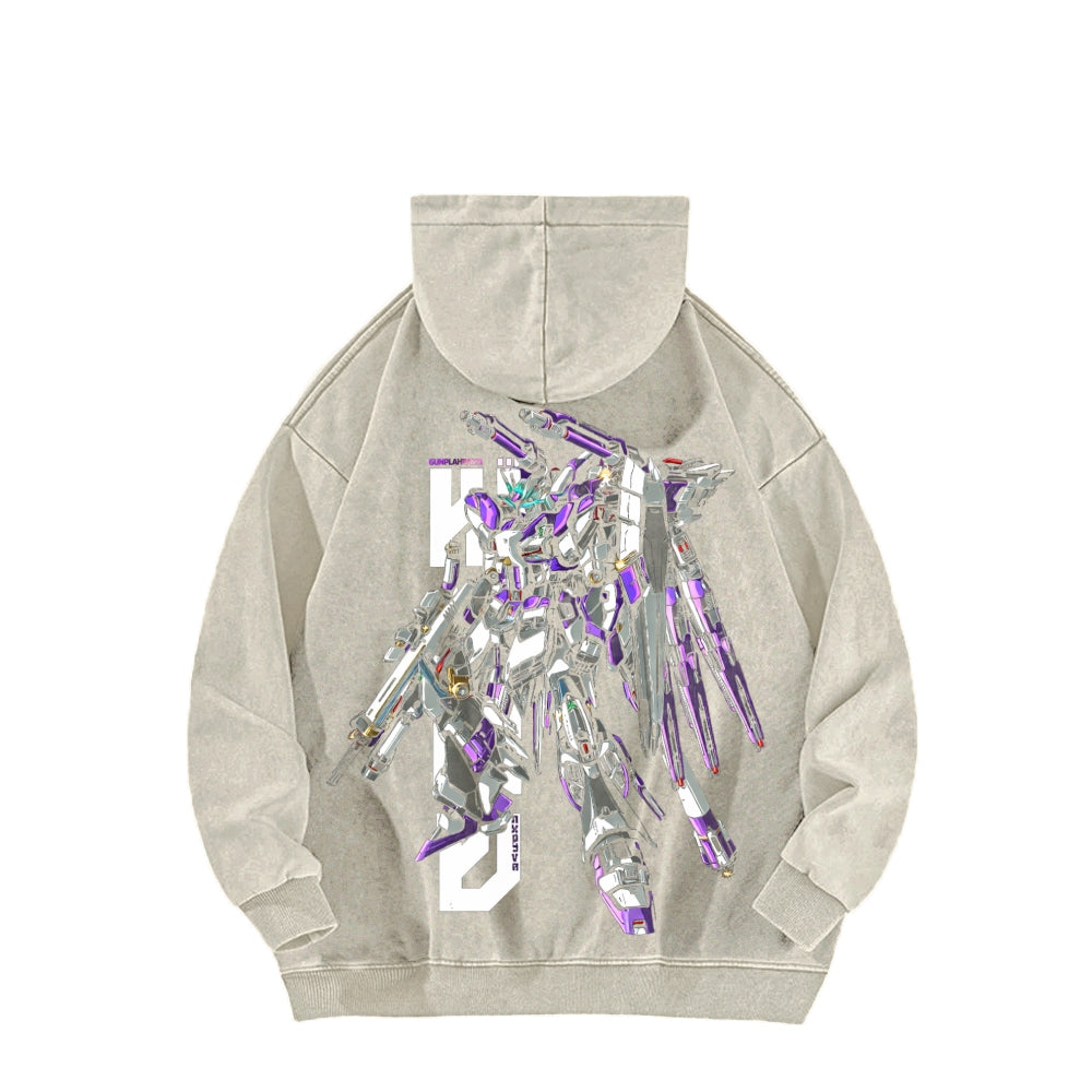 Gundam Unisex Washed Hoodie 2601007466